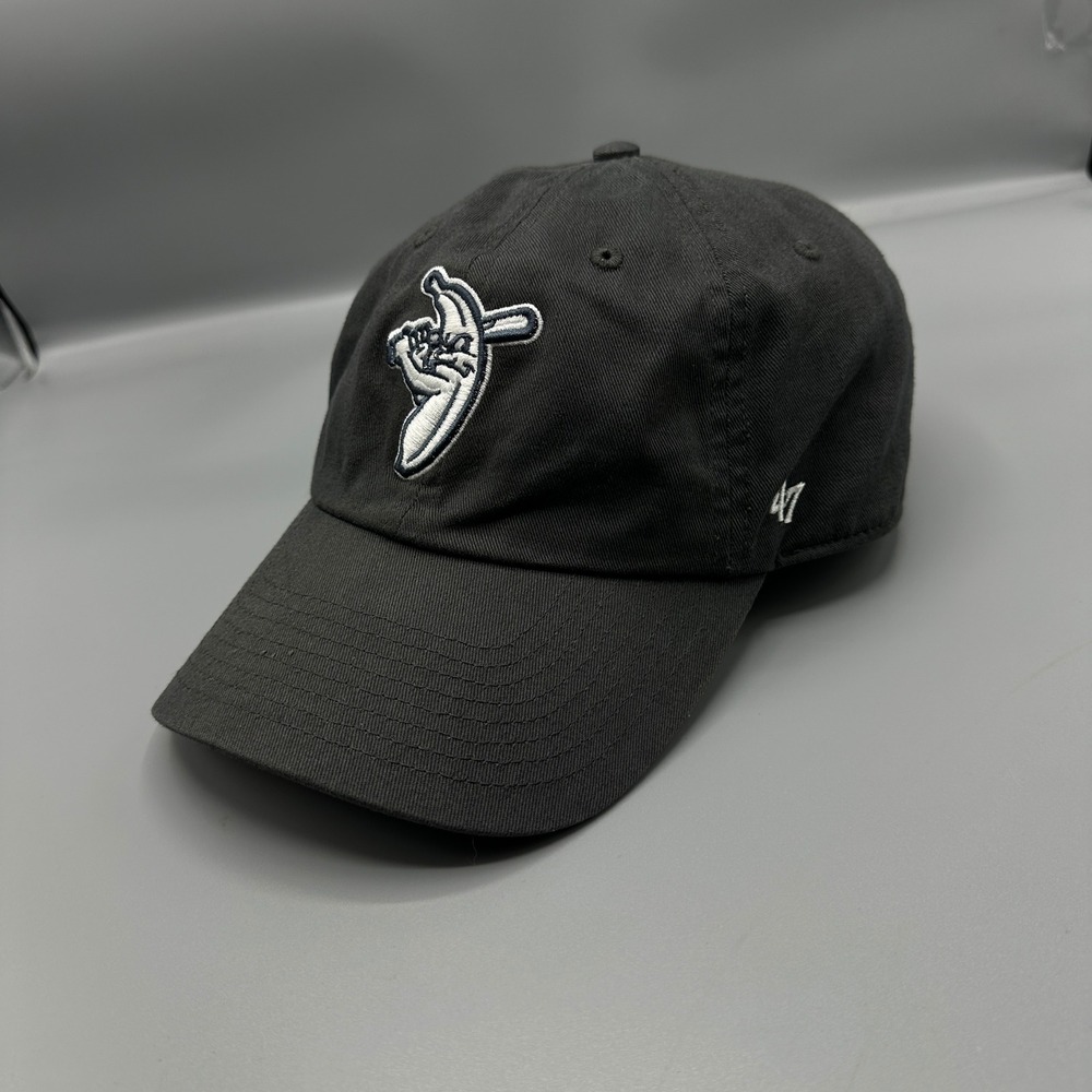Savannah Bananas 47 Brand Clean Up Hat Black Baseball Cap Adjustable OSFA